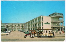 Postcard Colonial Hotel &amp; New Motor Lodge Cape May New Jersey - £3.15 GBP