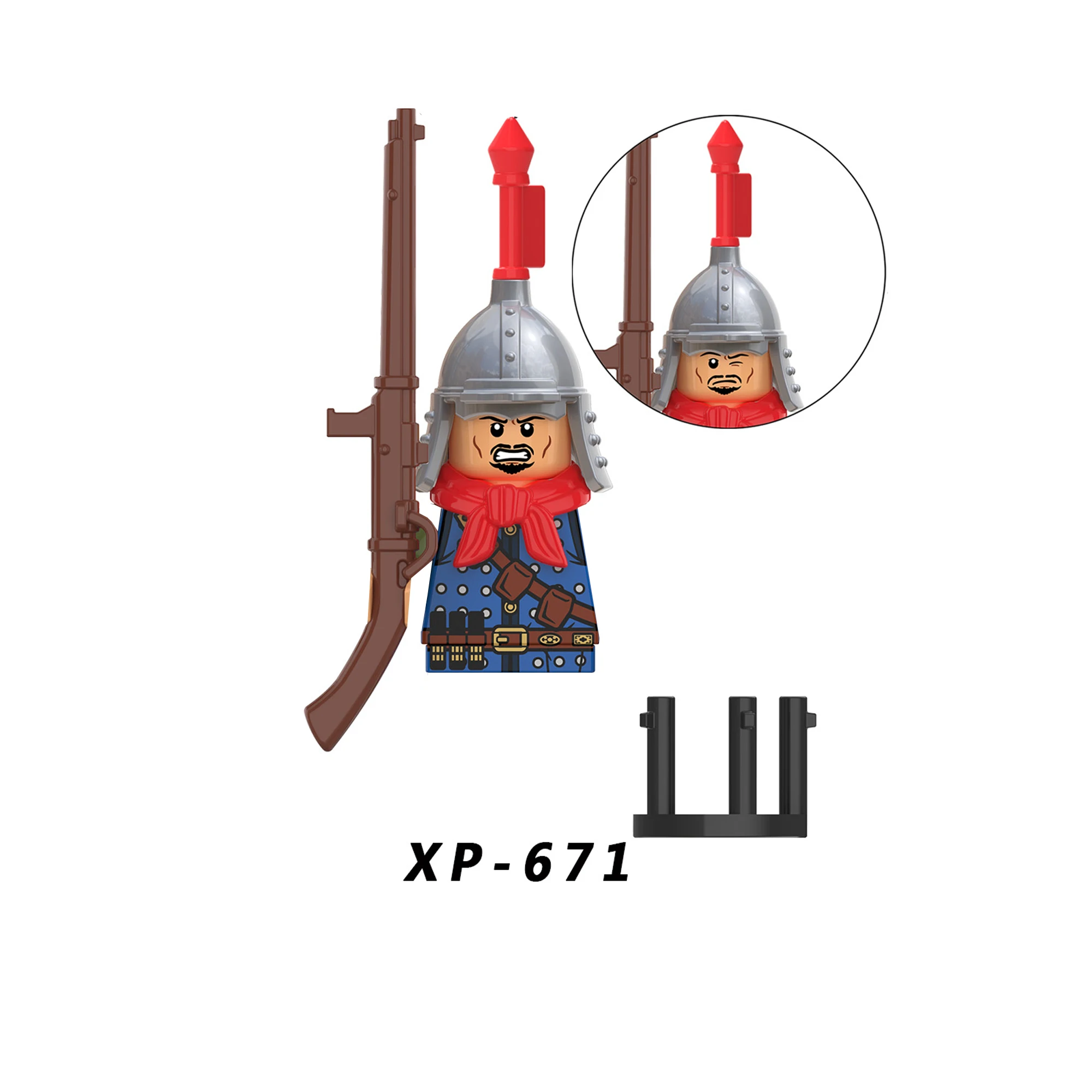 Ancient Chinese Military Figures:Qin,Han,Ming,Qing Dynasties Bricks Toys... - $10.12