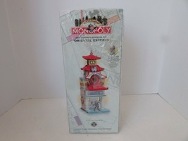 DEPT 56 13601 MONOPOLY ORIENTAL AVE ORIENTAL EXPRESS  LIGHTED BUILDING NEW - $32.54