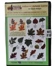 Amazing Designs Iridescent Autumn Leaves 30 Classic Designs CD ROM, ADC-250 - $30.95