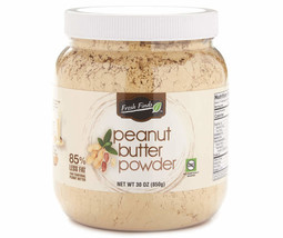 PEANUT BUTTER POWDER FRESH FINDS 30 OZ /LESS FAT THAN TRADITIONAL PEANUT... - £27.26 GBP