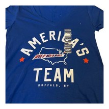 Buffalo Bills Women’s Tshirt Americas Team Medium NY NEW Slim Fit Top Tee - £13.97 GBP