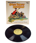 Walt Disney Swiss Family Robinson DQ-1280 Vintage 1963 Vinyl LP Album - $8.44 CAD