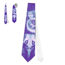 Necktie David Bowie Music Labyrinth Labirynth King Jareth Cosplay Halloween - £19.58 GBP