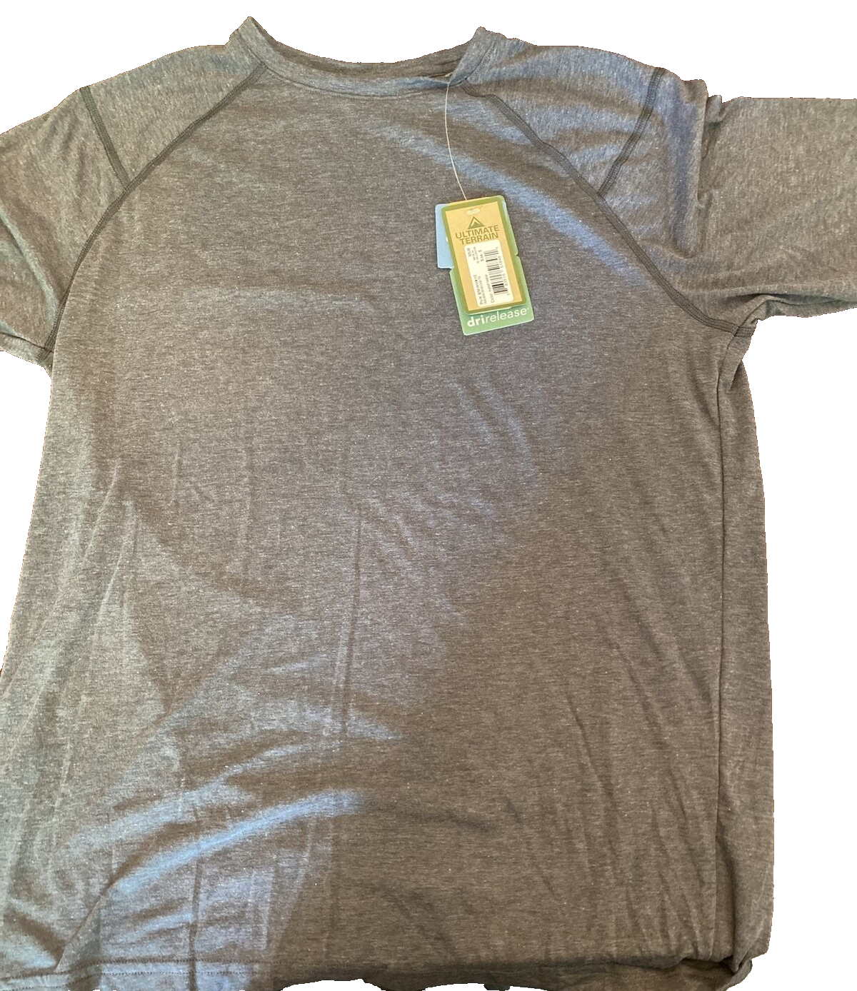 Ultimate Terrain Mens Small Gray Asphalt Heather Tshirt-Brand New-SHIPS ... - $34.53