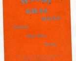Mardi Gras Restaurant Menu Oakland California 1940&#39;s Floor Show Dining C... - $89.01