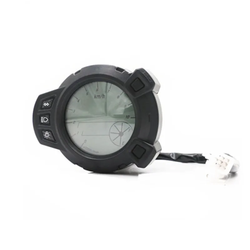 Universal 10000 RMP 7 Color Oil Level LCD Digital Speedometer Tachometer Odomete - £174.09 GBP