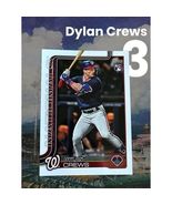 2025 Topps Series 1 Dylan Crews Oversized Card Superbox Exclusive RC Nat... - $14.84