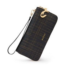 ER Women Cow Leather Long Wallet Valentine&#39;s Day Gift Fashion Lady Wristband Clu - £46.13 GBP