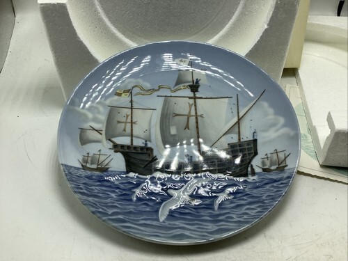 1992 B&G Copenhagen Christopher Columbus 500th Anniversary Lim Ed #2748 MINT! Item image 4
