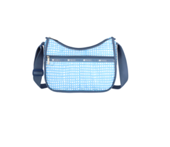 LeSportsac Painterly Weave Classic Hobo, Abstract Playful Gingham Inspir... - £70.97 GBP