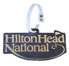 Hilton Head National Golf Bag Tag W/Plastic Strap Highway 278 Bluffton S... - £11.14 GBP