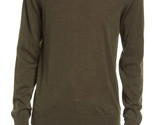 NN07 Men&#39;s Harry Merino Wool Pullover Sweater in 321 Dark Green Melange-... - $59.99