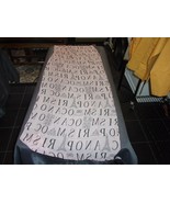 SCARF FROM PARIS FRANCE SILK PINK &amp; BLACK - €39,45 EUR