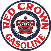Red Crown Gasoline Vintage Logo Embroidered T-Shirt S-6XL, LT-4XLT New - £15.39 GBP+