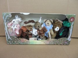 NOS Boyds Bears Wizard Of Oz Collection 6 Piece Jointed Plush Set 567934  G - £149.19 GBP