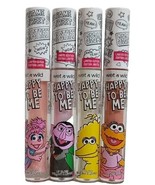 4X Wet n Wild Sesame Street Happy To Be Me Lip Gloss Big Bird Count Abby... - $29.95