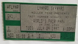 LYNYRD SKYNYRD - VINTAGE JULY 29, 1997 CONCERT TICKET STUB - $10.00