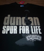 San Antonio Spurs Nba Basketball Tim Duncan T-Shirt Small New w/ Tag - £15.94 GBP