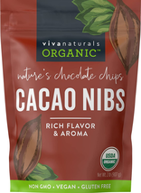 Viva Naturals Organic Cacao Nibs, 2 Lb Bag (907G) - Keto Friendly and Vegan Unsw - £25.04 GBP