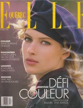 1989 October Elle Quebec Vintage Magazine Diane Dufresne Melissa Etheridge 1980s - £19.66 GBP