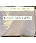 RALPH LAUREN SPA Organic Lavender Sunset Queen Flat Sheet  NEW 1ST QUALITY - €59,96 EUR