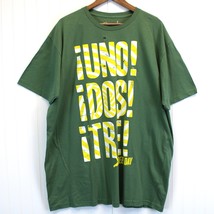 Bravado Mens XXL Green Day T-Shirt Short Sleeve Uno Dos Tre Music Band C... - £15.38 GBP