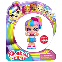 Kindi Kids Minis Bobble Doll 3.5&quot; - Rainbow Kate - £10.30 GBP