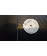 Vintage 30's 40's Waltham Men's Wristwatch Watch Enamel Dial White black... - $47.49