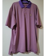 Peter Millar Men's Southern Comfort Golf Polo Shirt Striped Size XL - $27.72