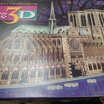 Puzz 3D Notre Dame Cathedral Puzzle 1996 SEE DESCRIPTION - $15.00