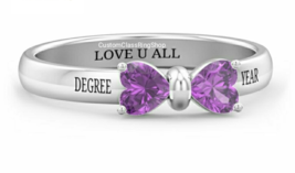 Semi-fine jewelry | Custom Ring for woman | Graduation Ring - £127.89 GBP