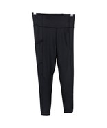 Abercrombie &amp; Fitch YPB Yoga Pants Leggings Black sz 9/10 4 way Stretch ... - $28.71