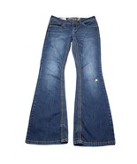 Seven7 Jeans Womens 6 Blue Mid Rise Bootcut Medium Wash Pocket Denim Pants - $28.59