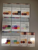 Copic Sketch Markers Portrait/Floral Favorites 1+2/Pale Pastels/Blending... - £12.94 GBP+