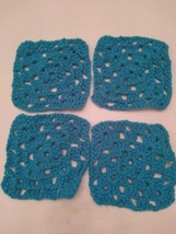 Hand Made Crochet Coaster Set Of 4 - £7.50 GBP