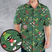 MARVIN THE MARTIAN LOONEY TUNES HAWAIIAN SHIRT, S-5XL US Size, Gift For Men - £8.20 GBP+