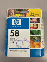 NEW Old Stock Genuine HP 58 Photo Ink Cartridge - New - EXP 2008 - $9.95