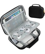 Electronic Organizer Travel Case Hard Travel Case for Electronics Travel... - $40.45