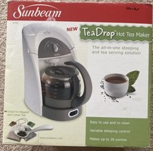 Sunbeam TeaDrop Hot Tea Maker All-in-one Steeping All Items Factory Seal... - £78.31 GBP