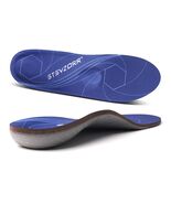 STSVZORR Plantar Fasciitis Inserts Arch Support Heel Pain US-10 Dark Vio... - $64.91 MXN