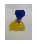Liz Claiborne Parfum Mini 1/8 fl oz 3ml Splash Full Vintage Triangle Bottle - $331.71 MXN