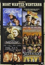 6-Movie Most Wanted Westerns : Geronimo: An American Legend/Major Dundee/The Mis - £7.57 GBP