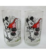 2 Vtg 1970s Walt Disney Productions Glass  Mickey Mouse Club Libbey Mick... - £11.95 GBP