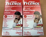 2-TYLENOL Infants&#39; Pain and Fever Acetaminophen Exp:03/2026 - $13.74