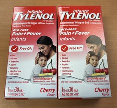 2-TYLENOL Infants&#39; Pain and Fever Acetaminophen Exp:03/2026 - $19.25 CAD