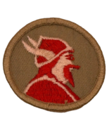 Boy Scout Viking Patrol Patch Retired BSA Embroidered Round Circle Vinta... - £2.34 GBP