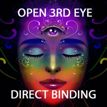 Haunted Open Your Third Eye Intuition Direct Binding Work Magick - £79.75 GBP