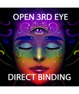 HAUNTED OPEN YOUR THIRD EYE INTUITION DIRECT BINDING WORK MAGICK  - £23.43 GBP