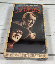 The Man Who Shot Liberty Valance (VHS 1998) John Wayne, James Stewart  Brand New - £3.37 GBP